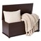 Multi Purpose Wooden Storage Box, Organizer and Bench Perfect Furniture to Add Accent in Entryway and keep Shoes, Bedroom Bench